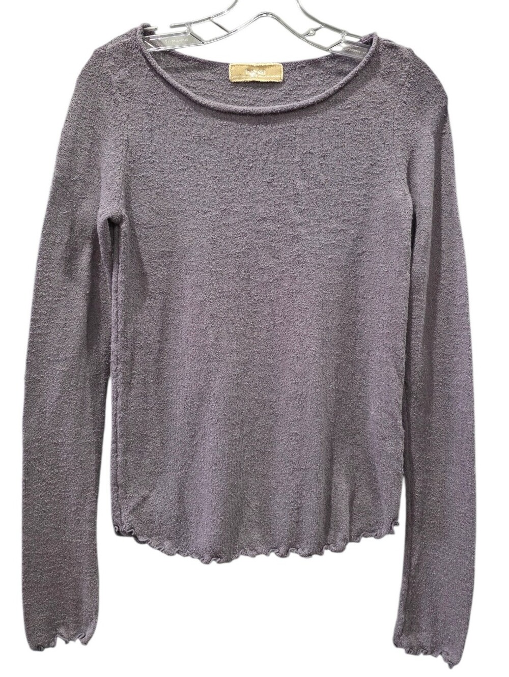 Free People Cabo Sweater In Lavender Gray Color Size X-Small